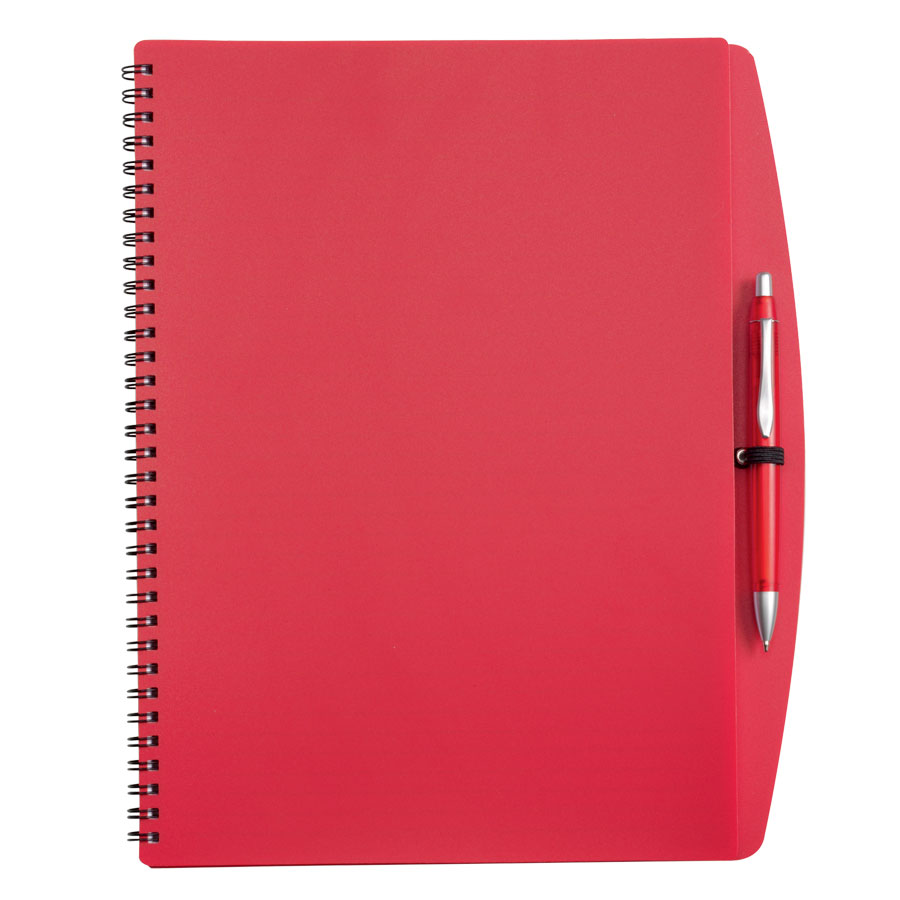 BLOC A SPIRALES A4 AVEC STYLO 'TURINO'