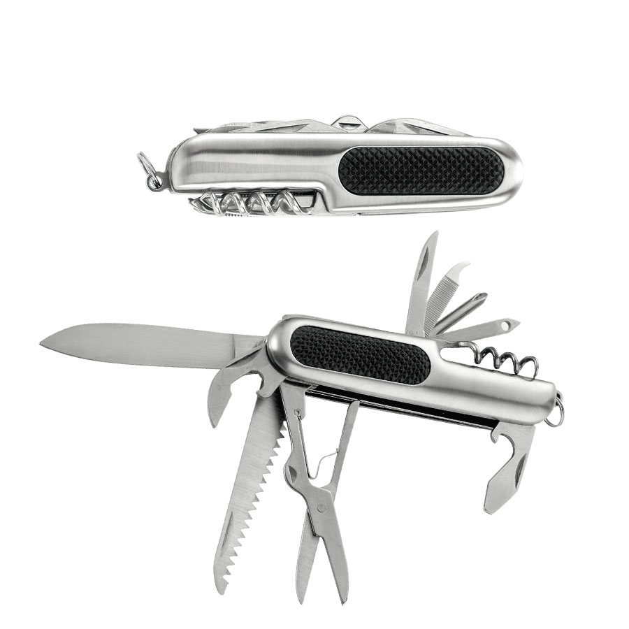 COUTEAU DE POCHE 11 FONCTIONS 'TRAPPEUR'