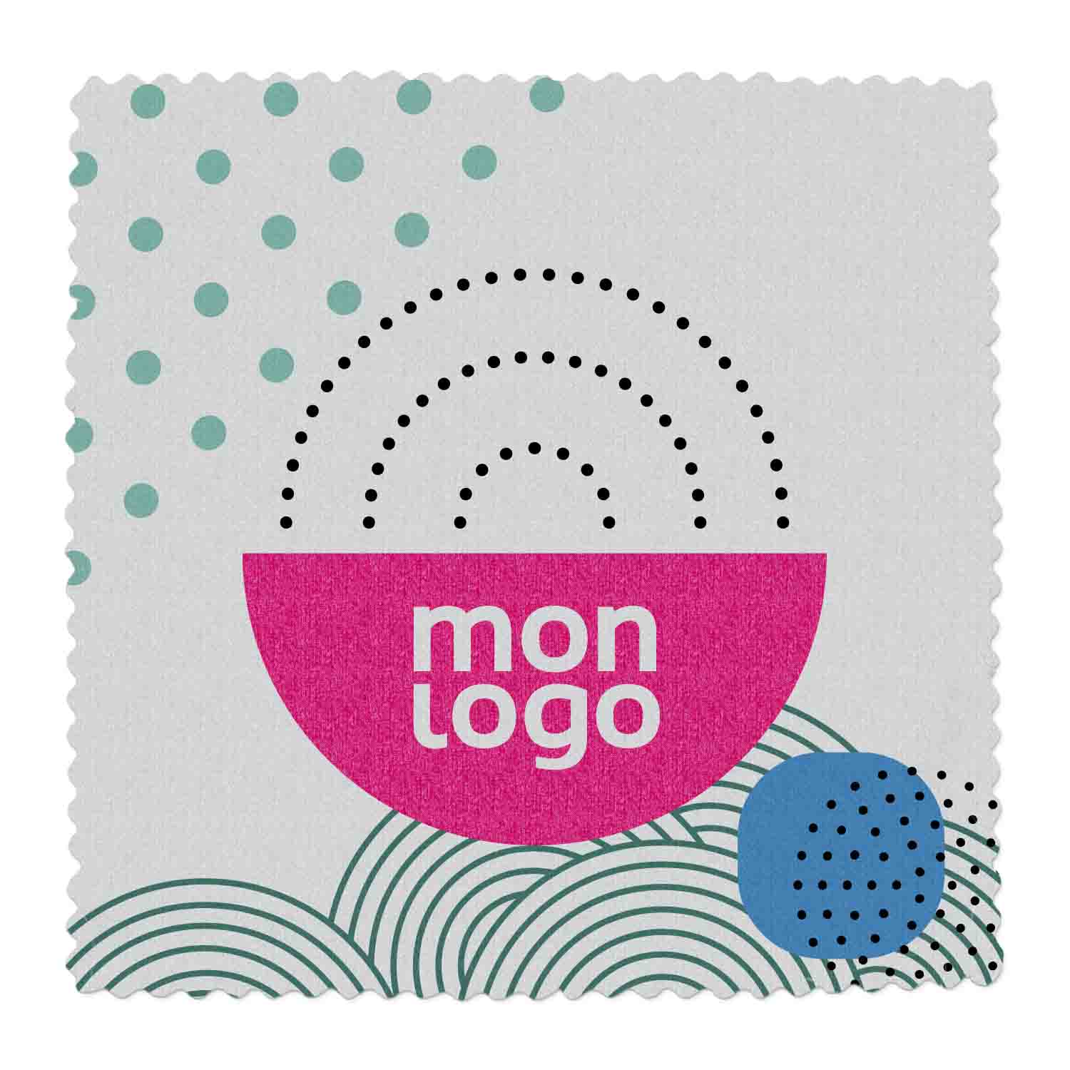 LINGETTE PUBLICITAIRE MICROFIBRE 'EPOUSTIF'