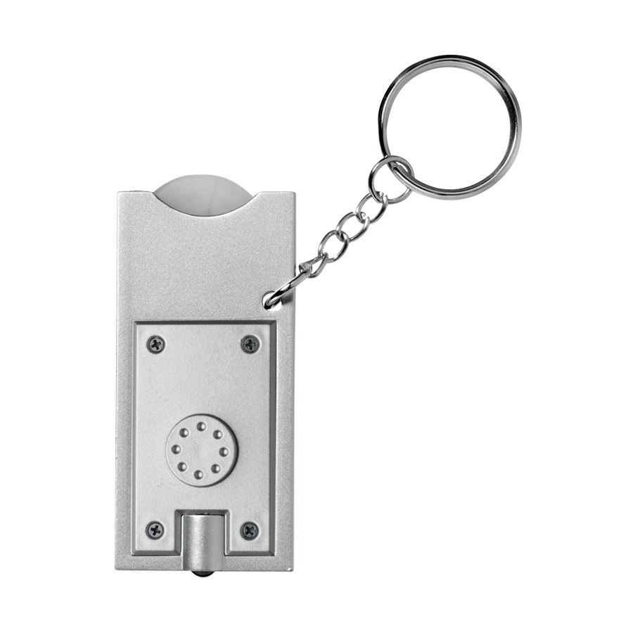 PORTE-CLÉS PUBLICITAIRE LAMPE JETON 'ALLEGRO'