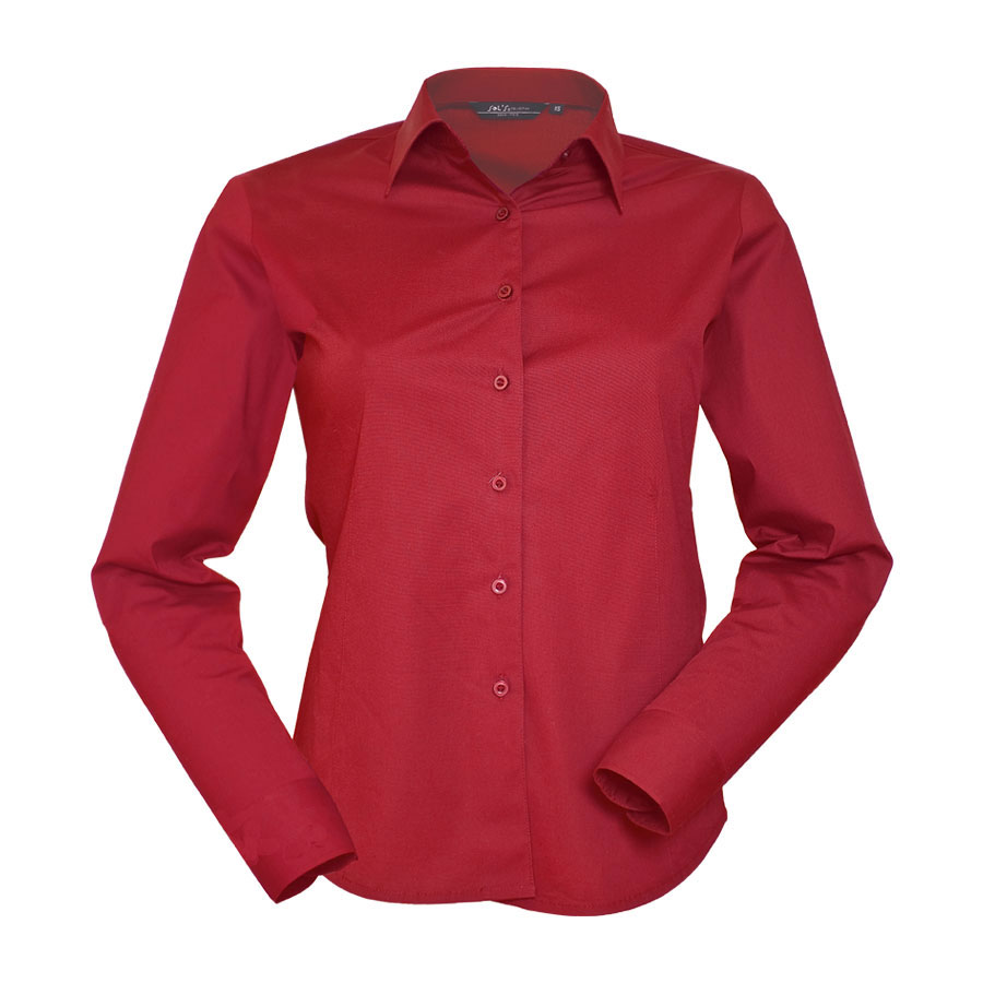 CHEMISES MANCHES LONGUES FEMME 'EDEN' 140 GR/M²