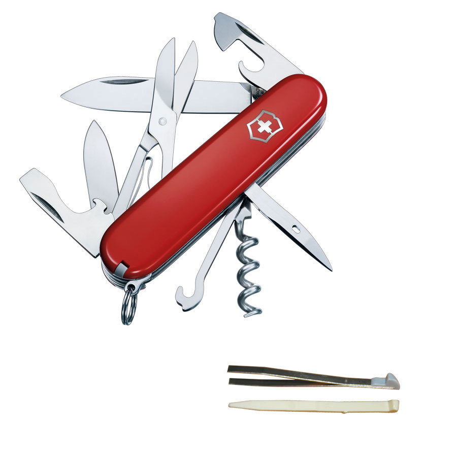 COUTEAU SUISSE PERSONNALISÉ VICTORINOX 14 FONCTIONS 'CLIMBER'