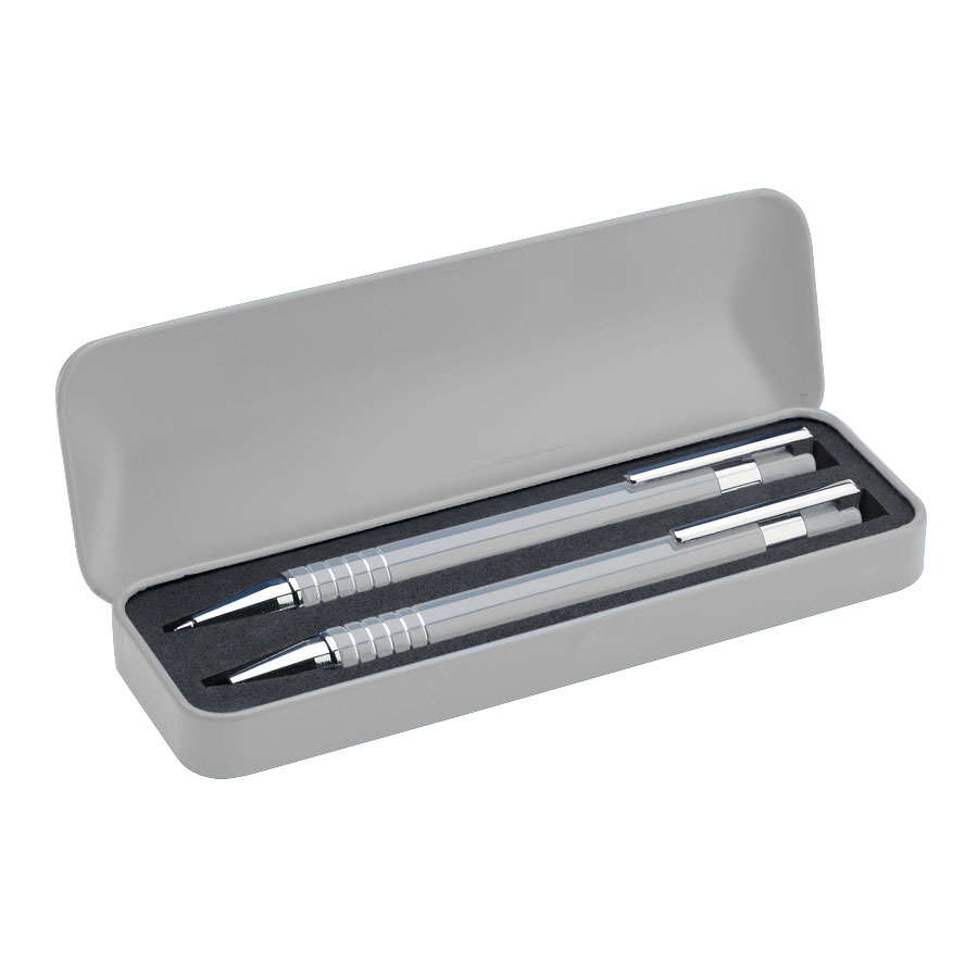 PARURE STYLO ET PORTE-MINES GRAVÉS 'MONTEBELLO'