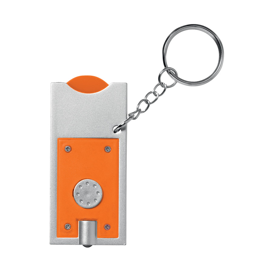 PORTE-CLÉS PUBLICITAIRE LAMPE JETON 'ALLEGRO'
