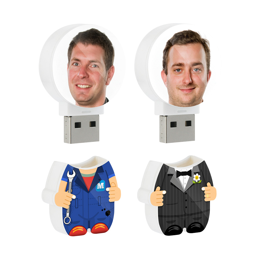 CLE USB PUBLICITAIRE 'MINI-YOU'