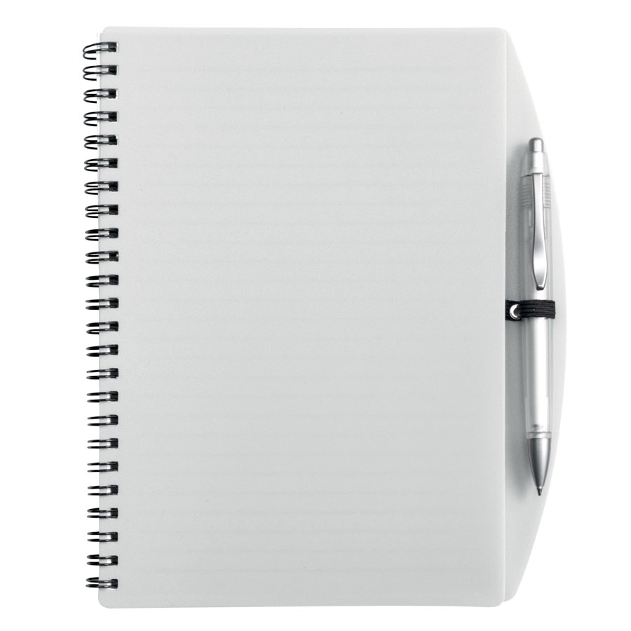 BLOC A SPIRALES A5 AVEC STYLO 'TURINO'