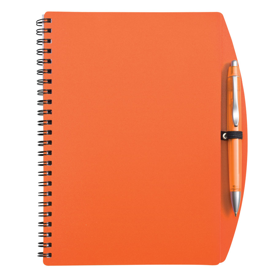 BLOC A SPIRALES A5 AVEC STYLO 'TURINO'