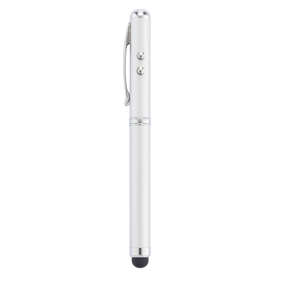 STYLO 3 EN 1 POINTEUR LASER, LAMPE ET STYLET 'LASER'PEN'