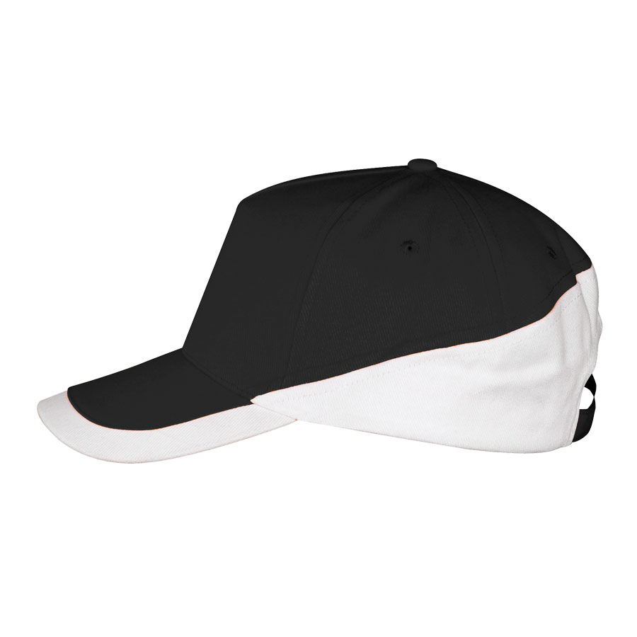 CASQUETTE PUBLICITAIRE BICOLORE 'BOOSTER' 260 GR/M²