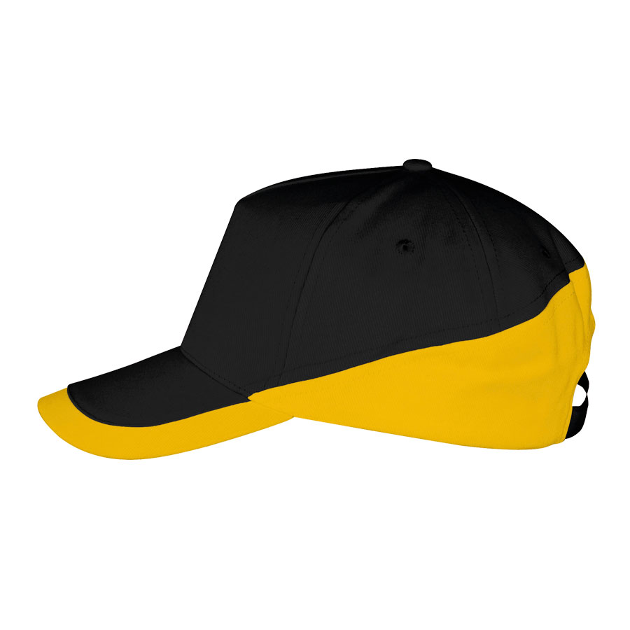 CASQUETTE PUBLICITAIRE BICOLORE 'BOOSTER' 260 GR/M²