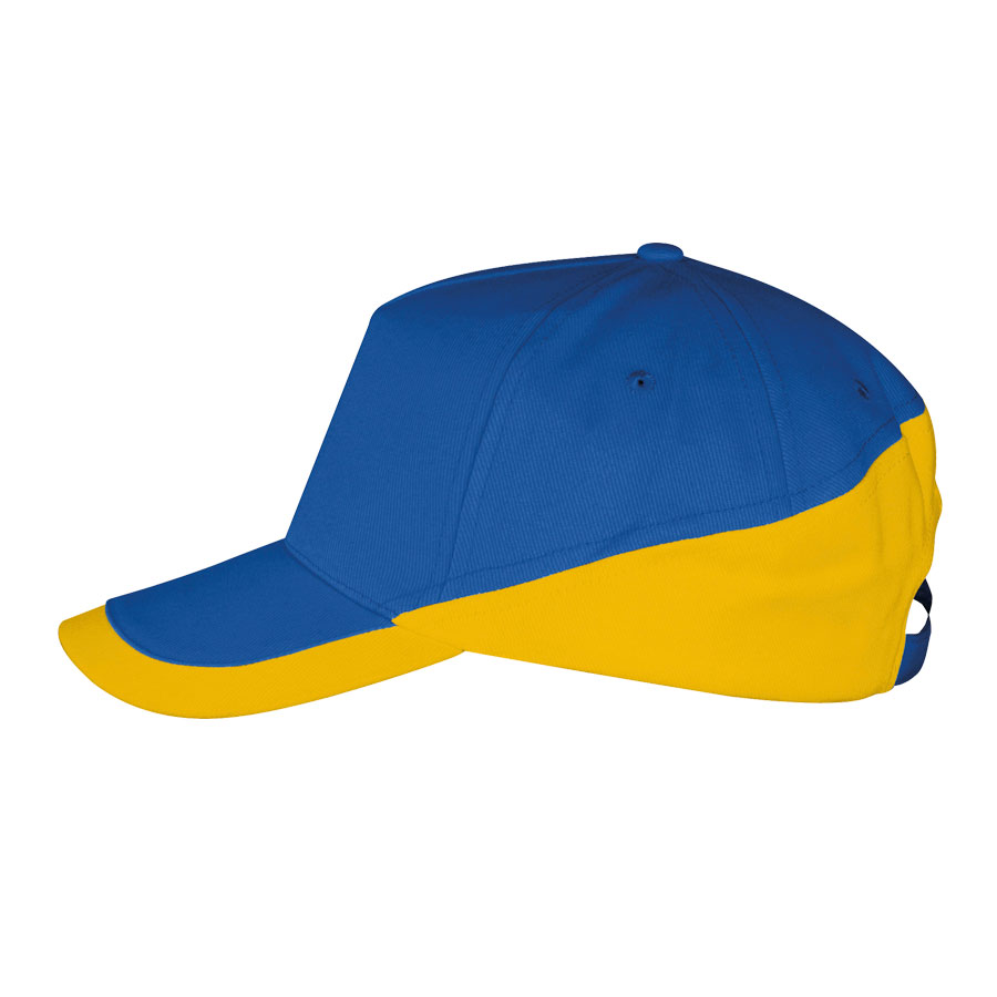 CASQUETTE PUBLICITAIRE BICOLORE 'BOOSTER' 260 GR/M²