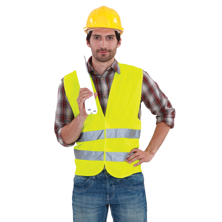 GILET DE SECURITE PUBLICITAIRE ADULTE 'FLUOSAFE'