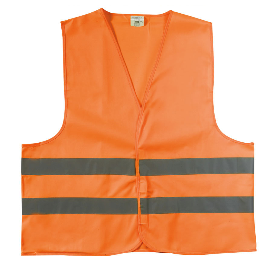 GILET DE SECURITE PUBLICITAIRE ADULTE 'FLUOSAFE'