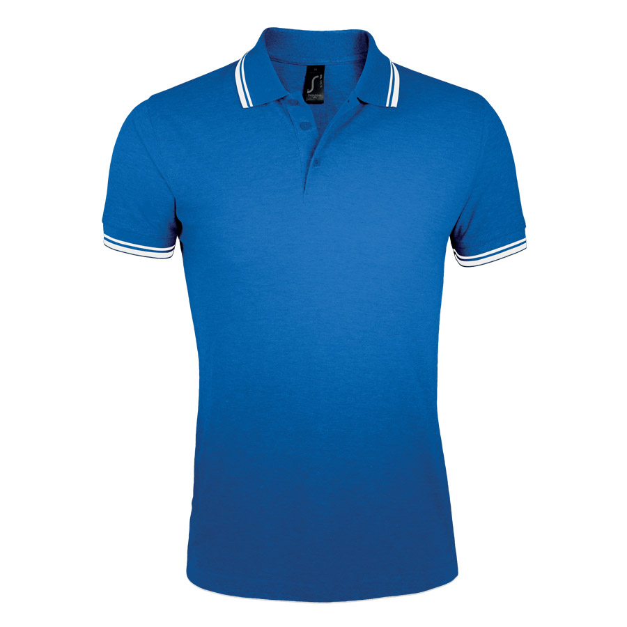 POLO BICOLORE PERSONNALISABLE HOMME 'PASADENA' 200 GR/M²