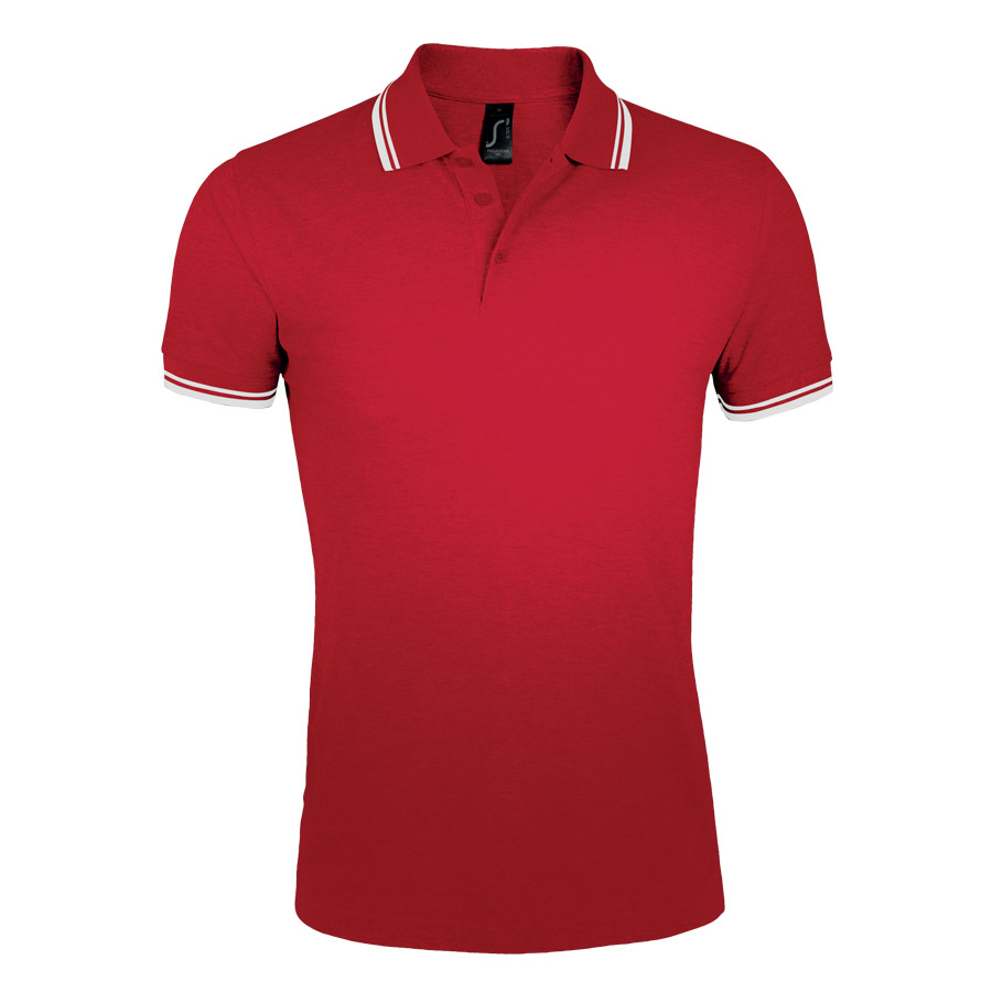POLO BICOLORE PERSONNALISABLE HOMME 'PASADENA'200 GR/M²