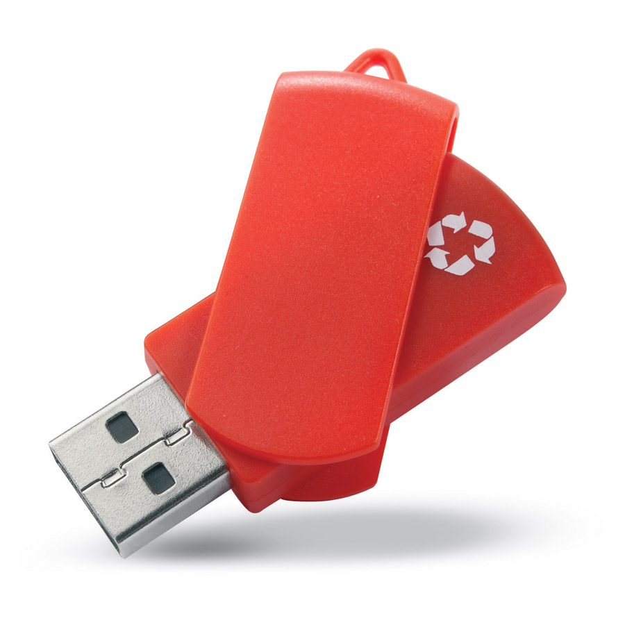 CLE USB PUBLICITAIRE 'RECYCLOFLASH'