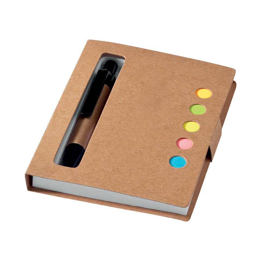 MINI BLOC-NOTES MARQUE-PAGES AVEC STYLO 'ECONOTE'