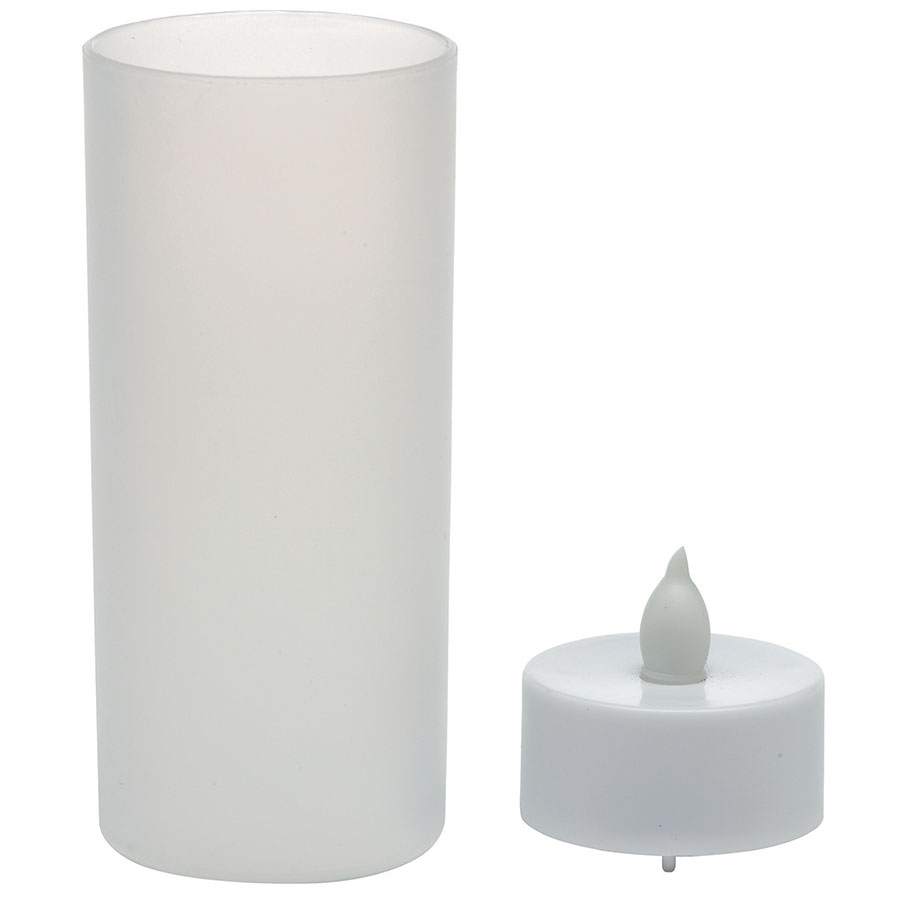 BOUGIE LED PERSONNALISÉE GRAND FORMAT 'LUMINA'