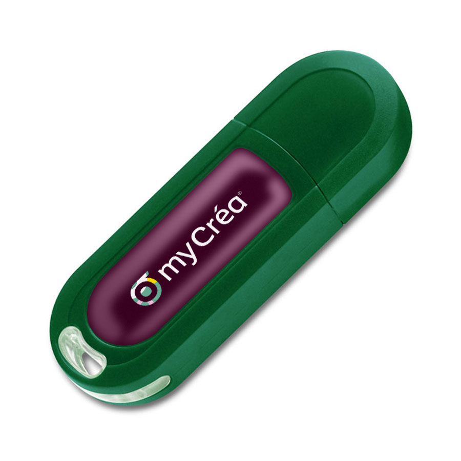 CLÉ USB ÉCOLOGIQUE PERSONNALISÉE 'ECO2'
