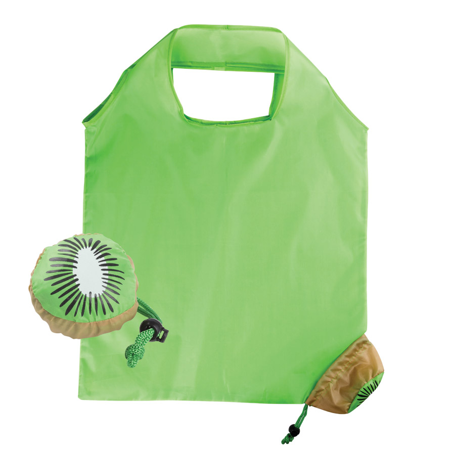 SAC SHOPPING PUBLICITAIRE PLIABLE EN FORME DE FRUIT 'MAXIFRUITY'