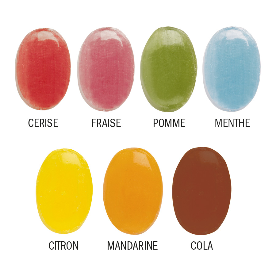 MINI BONBON PUBLICITAIRE 'CANDY' SACHET PLAT