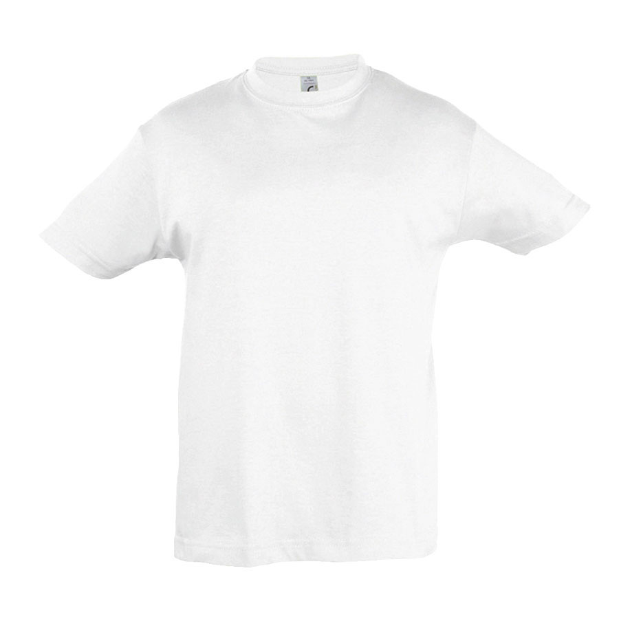 TEE-SHIRT PUBLICITAIRE ENFANT 'REGENT KIDS' BLANC 150 GR/M²