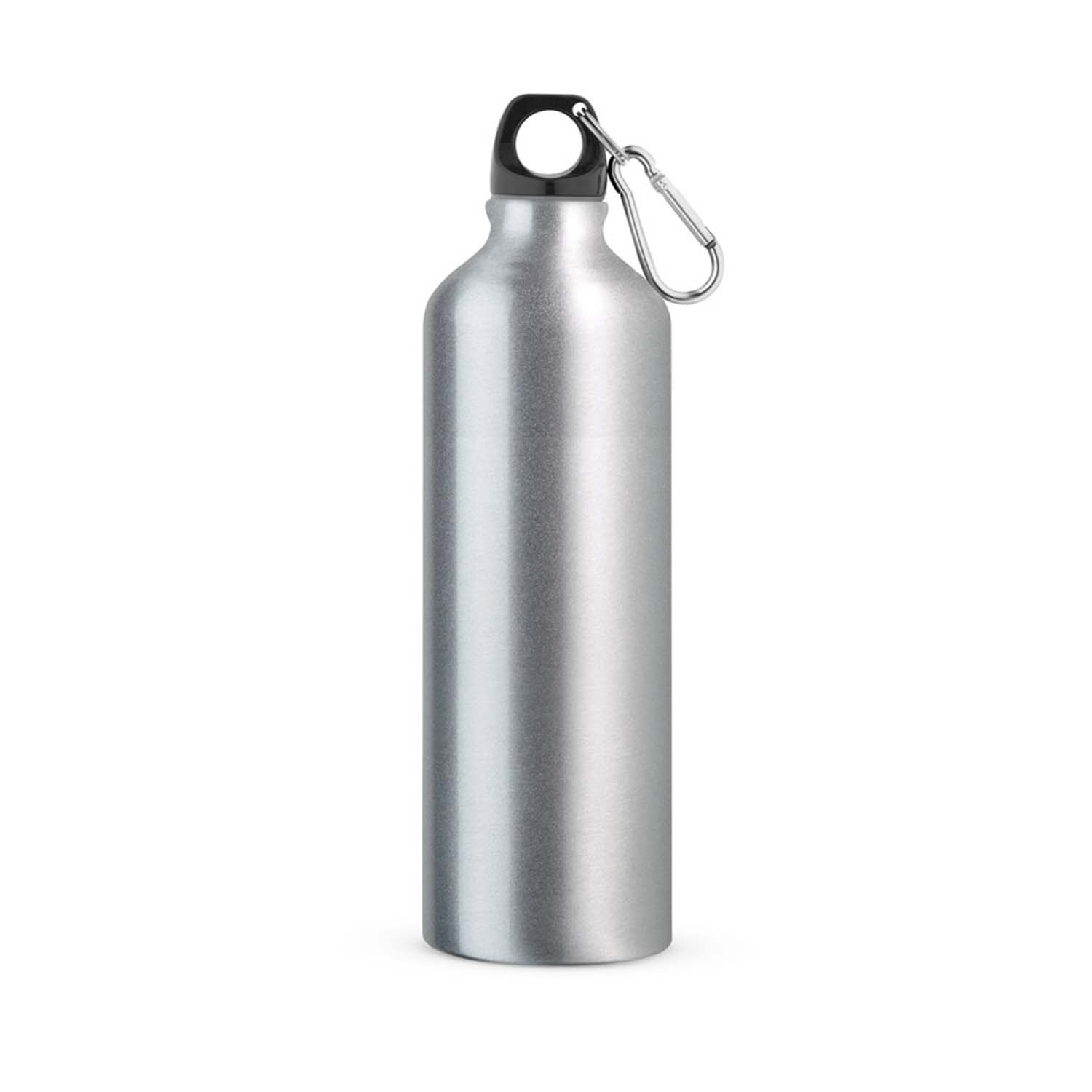 GOURDE EN MÉTAL AVEC MOUSQUETON 'CANYON'