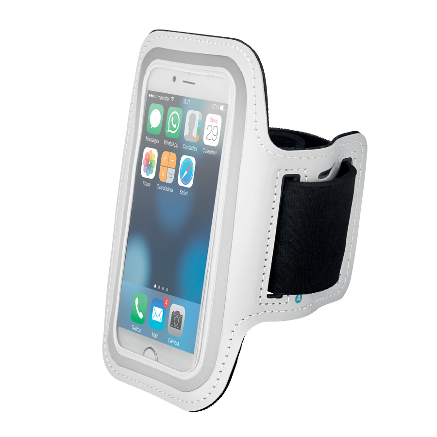 BRASSARD PUBLICITAIRE RÉFLÉCHISSANT TÉLÉPHONE 'RUSH'