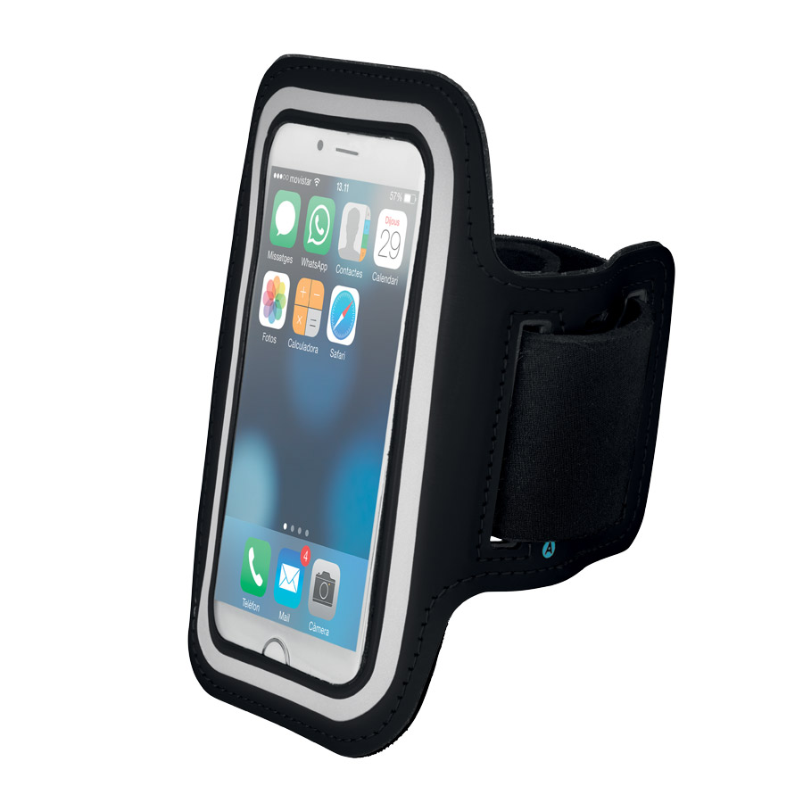 BRASSARD PUBLICITAIRE RÉFLÉCHISSANT TÉLÉPHONE 'RUSH'