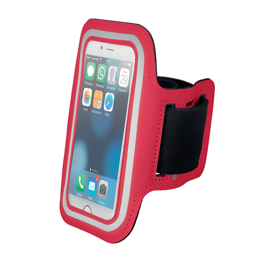 BRASSARD PUBLICITAIRE RÉFLÉCHISSANT TÉLÉPHONE 'RUSH'