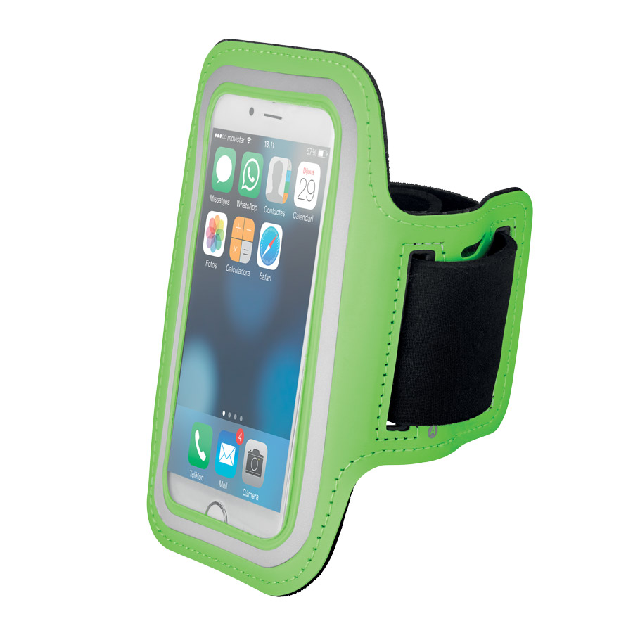 BRASSARD PUBLICITAIRE RÉFLÉCHISSANT TÉLÉPHONE 'RUSH'