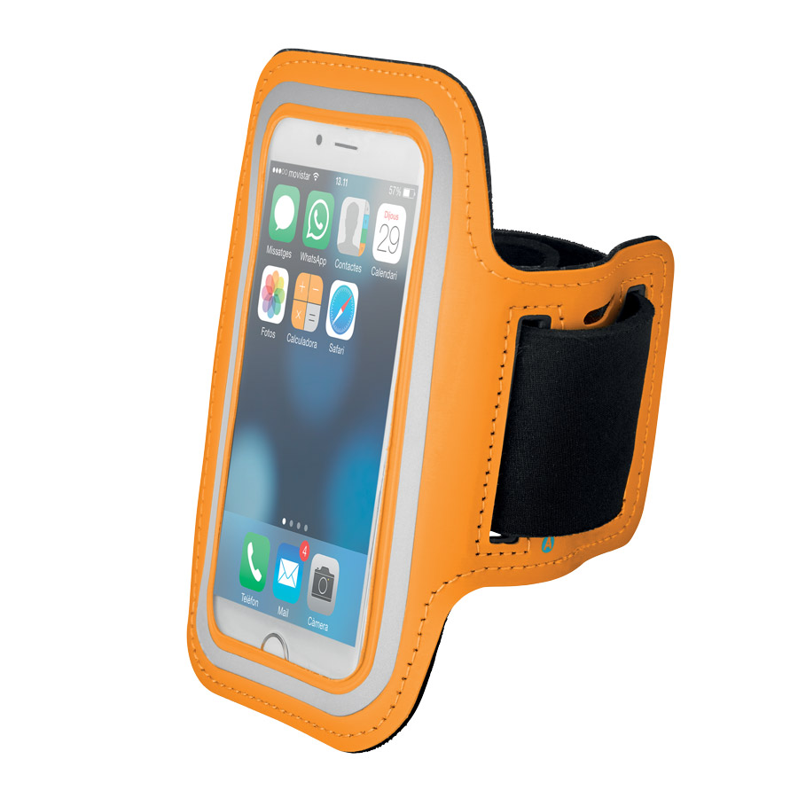 BRASSARD PUBLICITAIRE RÉFLÉCHISSANT TÉLÉPHONE 'RUSH'