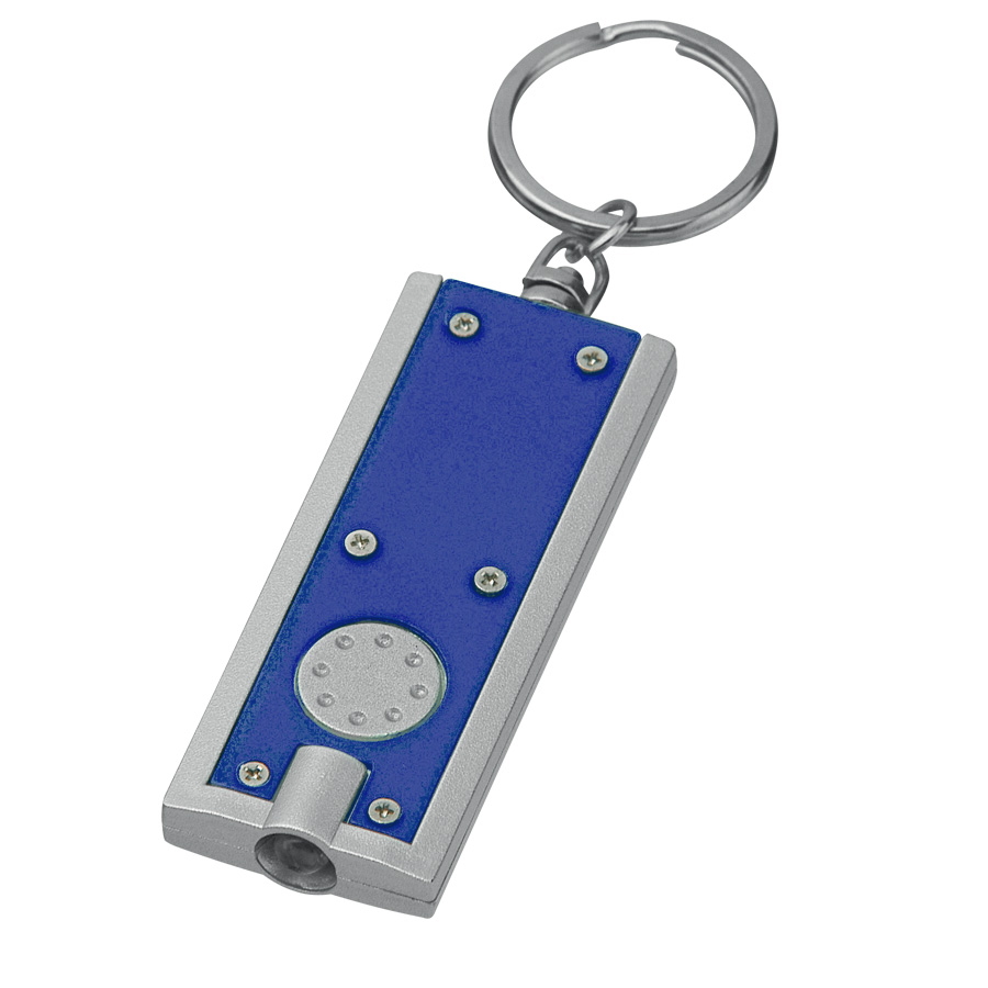 LOT DE 100 PORTE-CLES LAMPE 'FLAT'