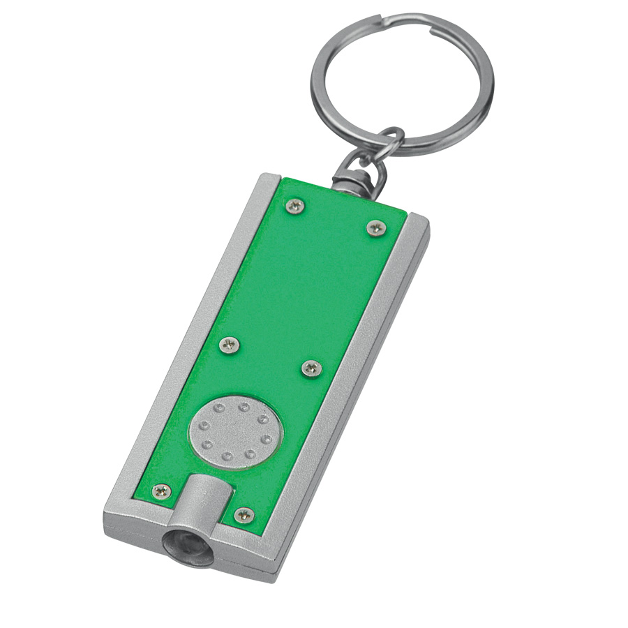 LOT DE 100 PORTE-CLES LAMPE 'FLAT'