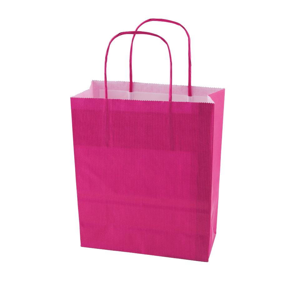 SAC PAPIER KRAFT PROMOTIONNEL ANSES TORSADEES 'CUBANO' 32X41X12 cm 100 GR/M²