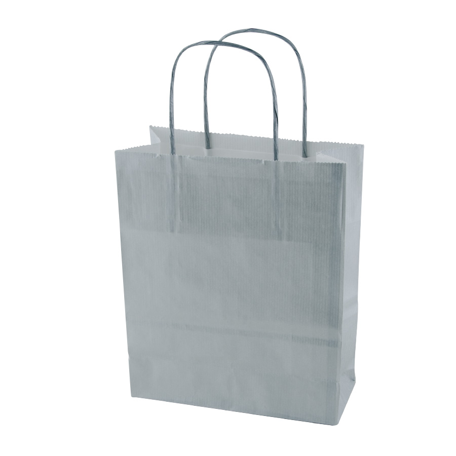 SAC PAPIER KRAFT PROMOTIONNEL ANSES TORSADEES 'CUBANO' 32X41X12 cm 100 GR/M²