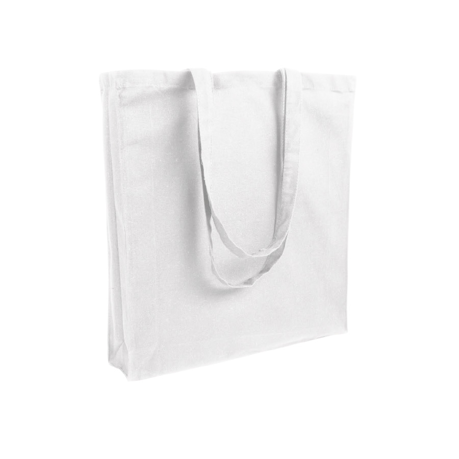 SAC COTON PERSONNALISÉ AVEC SOUFFLET 'FABIO' 220 GR/M²