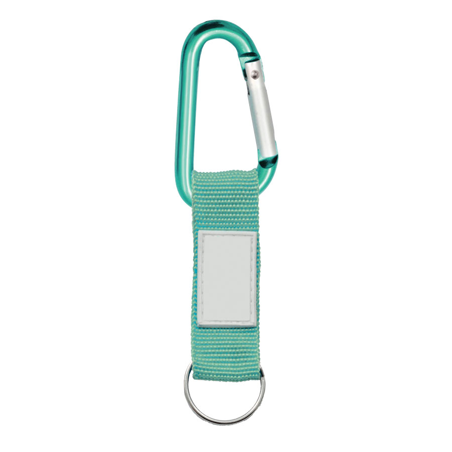 PORTE-CLES MOUSQUETON AVEC LANIERE 'HOOK'