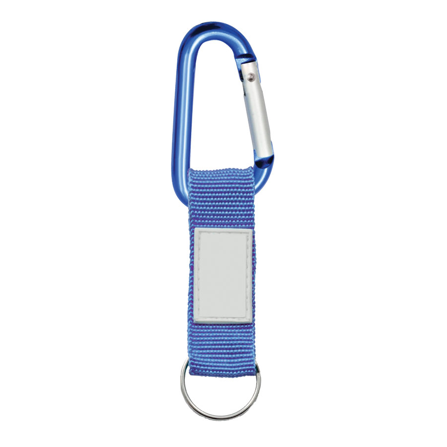 PORTE-CLES MOUSQUETON AVEC LANIERE 'HOOK'