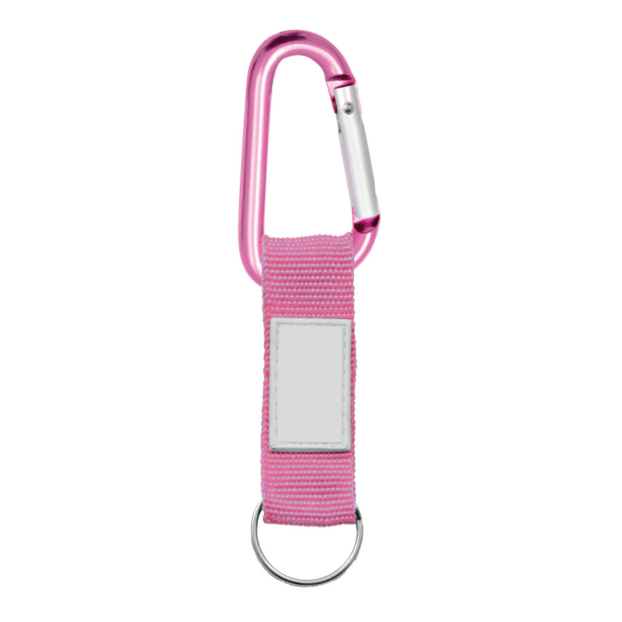 PORTE-CLES MOUSQUETON AVEC LANIERE 'HOOK'