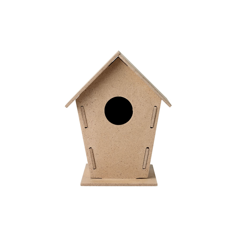NICHOIR PUBLICITAIRE EN BOIS 'BIRDY'