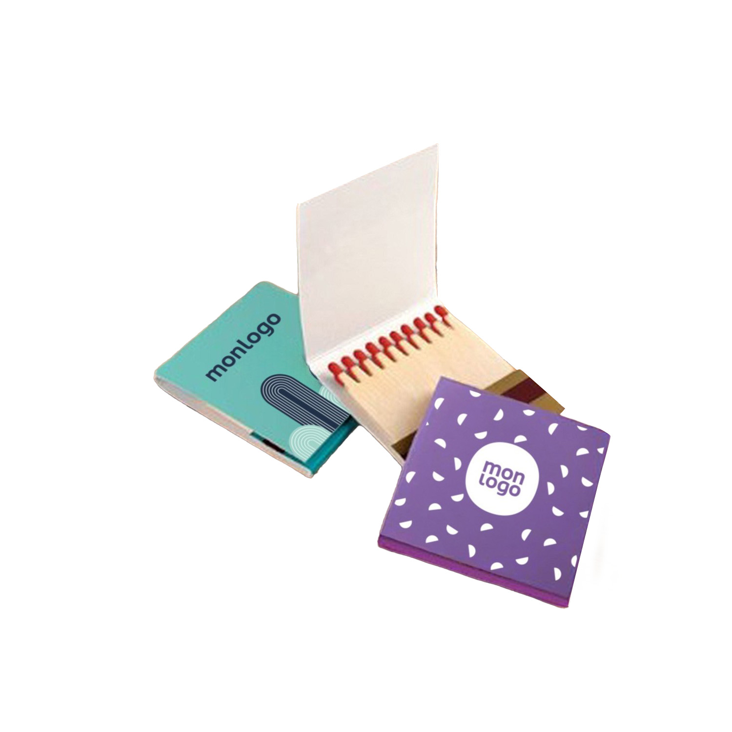 BOITE D'ALLUMETTES PERSONNALISÉE 'VULCANIA'