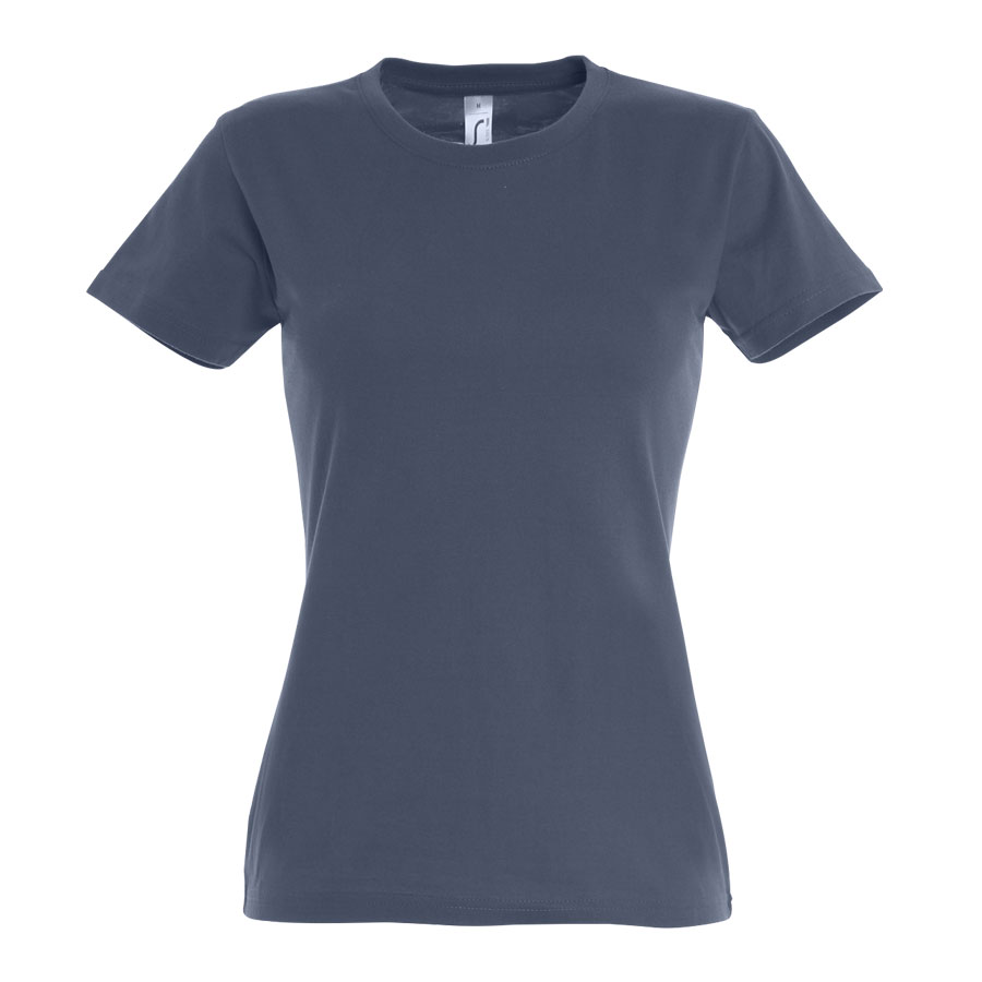 TEE-SHIRT COULEUR FEMME 'IMPERIAL' 190 GR/M²