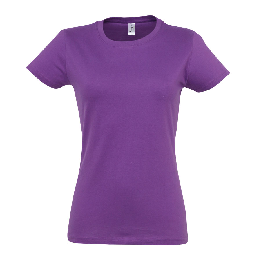 TEE-SHIRT COULEUR FEMME 'IMPERIAL' 190 GR/M²