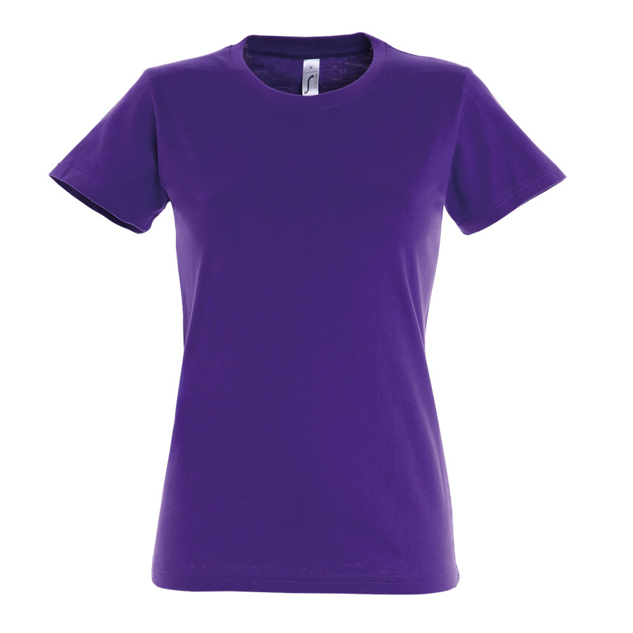 TEE-SHIRT COULEUR FEMME 'IMPERIAL' 190 GR/M²