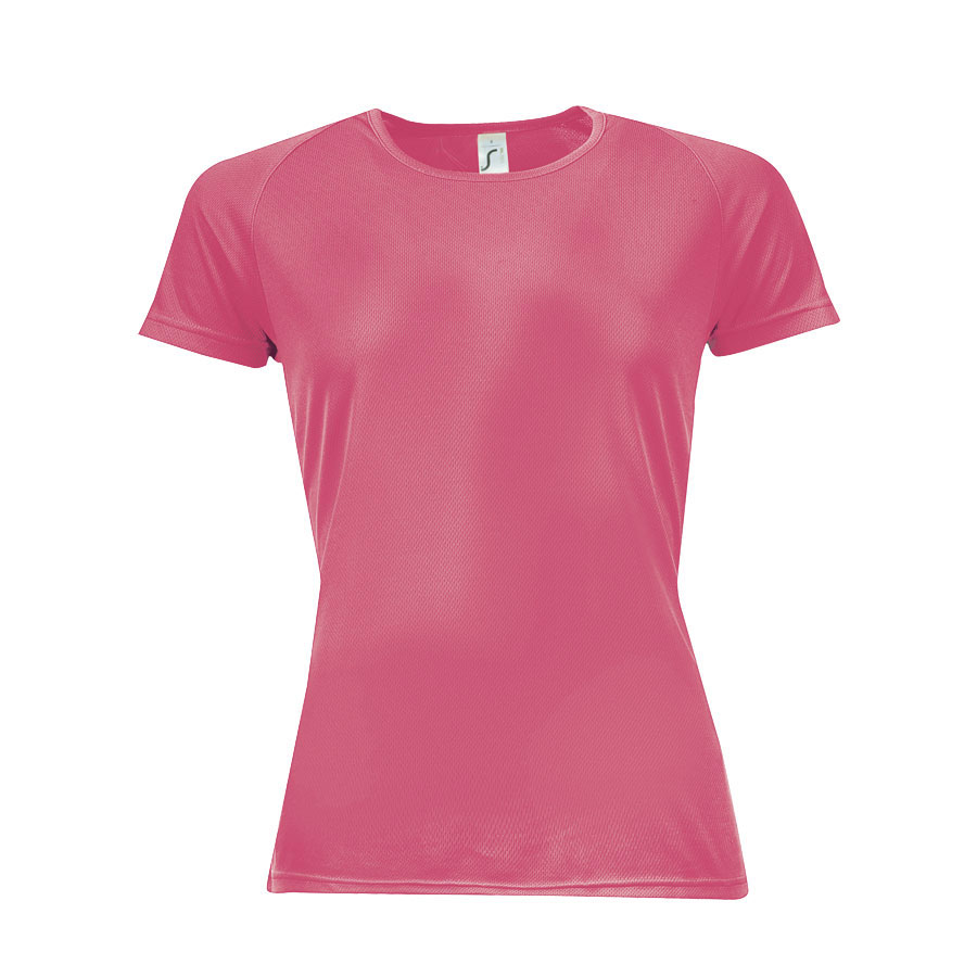 TEE-SHIRT PERSONNALISÉ RESPIRANT FEMME 'SPORTY' 140 GR/M²
