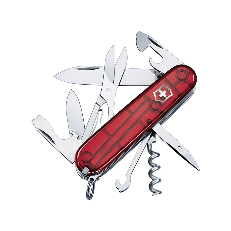 COUTEAU SUISSE PERSONNALISÉ VICTORINOX 14 FONCTIONS 'CLIMBER'