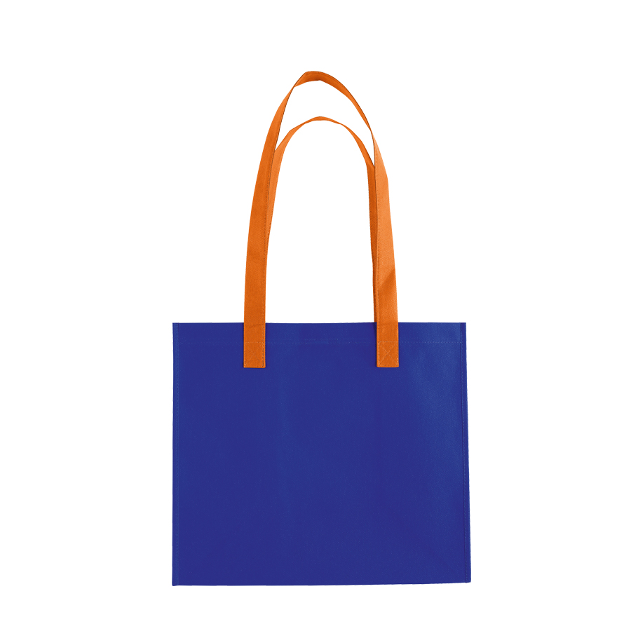 SAC SHOPPING PUBLICITAIRE BICOLORE 'BARCELONA' 80 GR/M²
