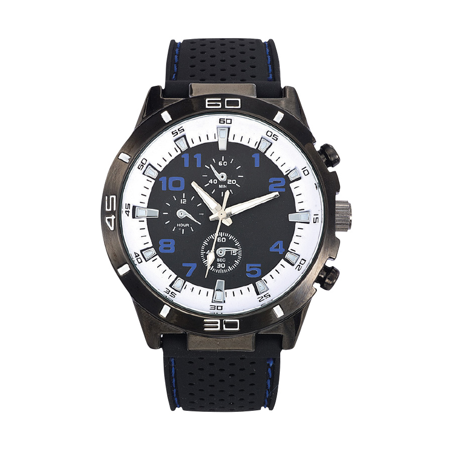 MONTRE PUBLICITAIRE ANALOGIQUE MIXTE 'TURBO'