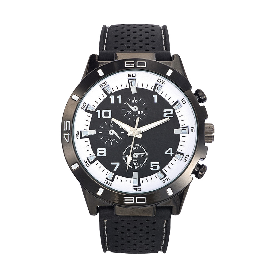 MONTRE PUBLICITAIRE ANALOGIQUE MIXTE 'TURBO'